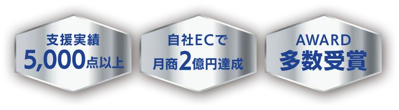 EC SUPPORTERZの実績